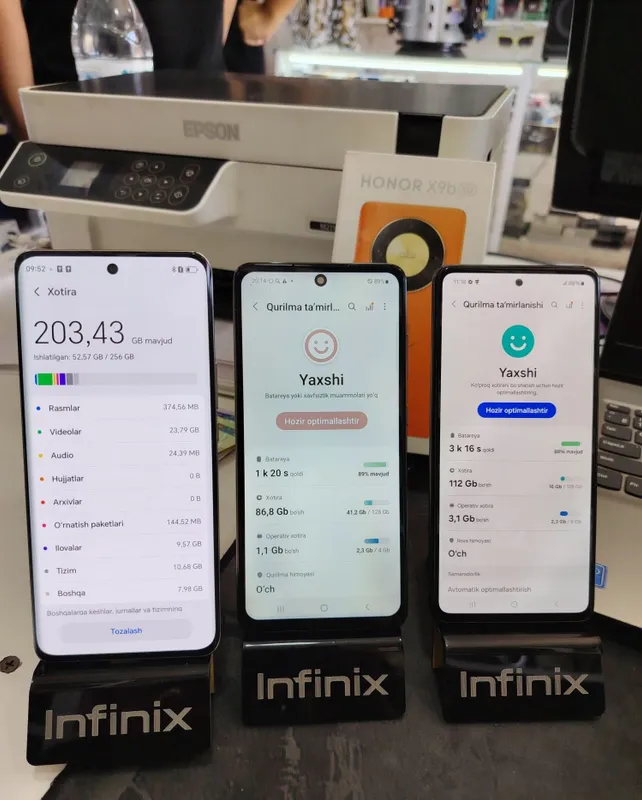 Honor X9B 5G 8×256. Samsung A52 4×128. Samsung A52 6×128. 3