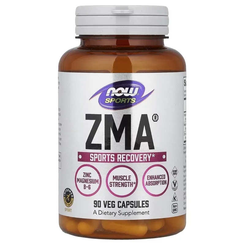 ZMA из Америки Цинк Магний витамин B-6 NOW Sports 90 капсул 3 ZMA из Америки Цинк Магний витамин B-6 NOW Sports 90 капсул 3