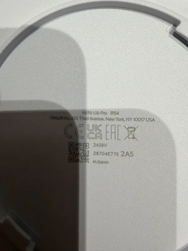 Точка доступа Unifi U6-PRO IP54 — фото 1