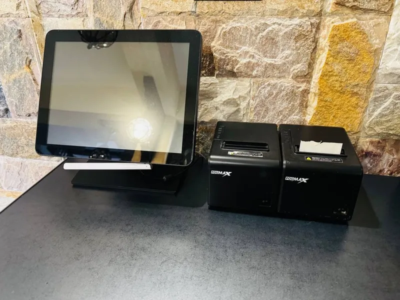 Монитор и принтер pos max