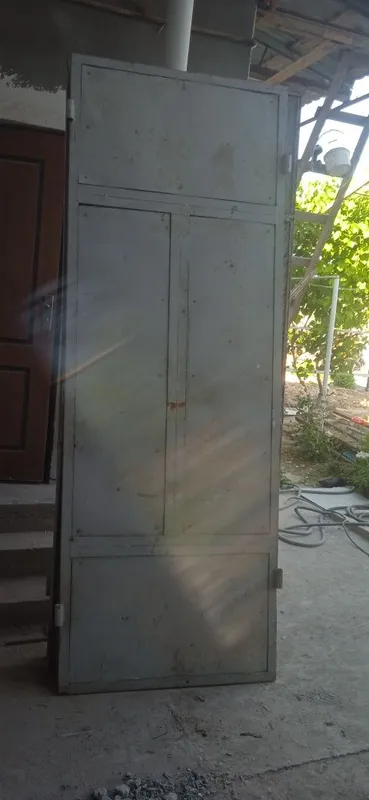 Дарвоза, ворота бу без рам, уголник 50тали