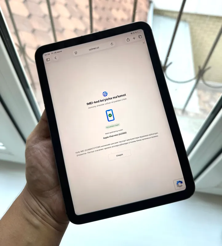 iPad Mini 6 Gray 64GB +Sim — фото 2