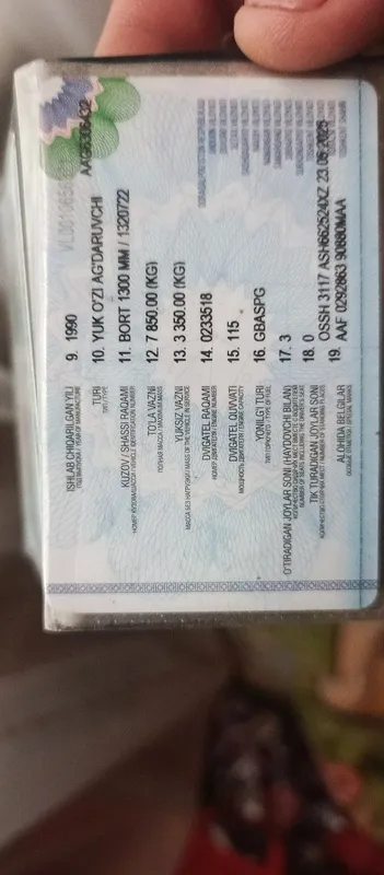 Gaz 54 samasval sotiladi 1990 yil 4 Gaz 54 samasval sotiladi 1990 yil 4