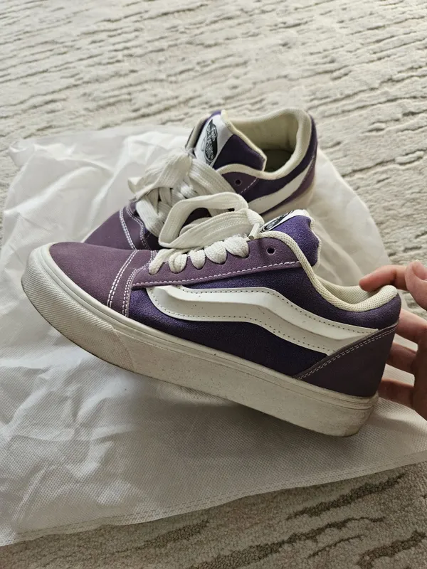 Кроссовки vans фиолетовые