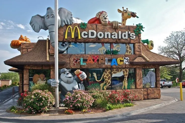 Park akvopark zoopark dekoratsiya plyaj restoran 1