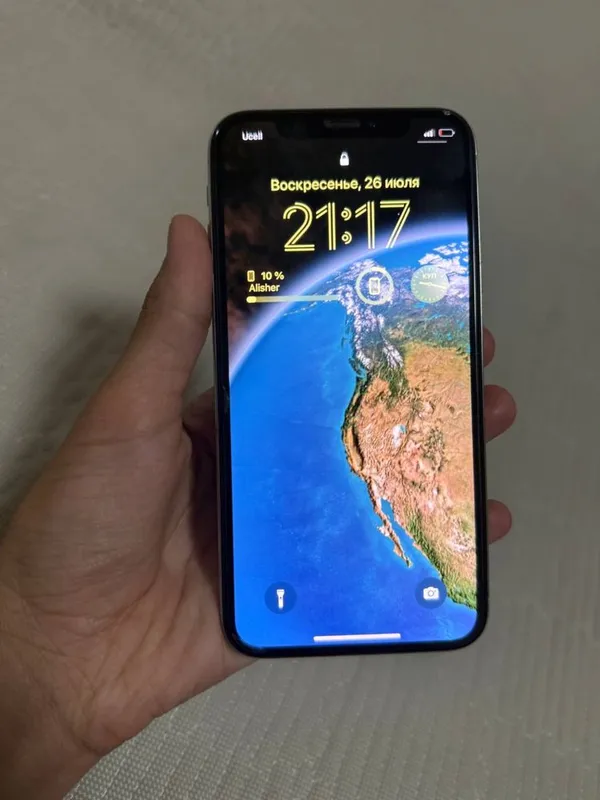 Iphone X holati zor 3