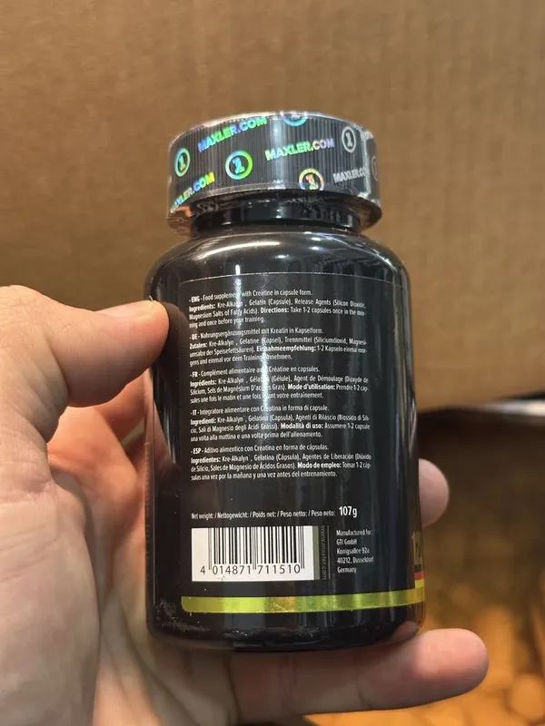 Maxler Kre Alkalyn Creatine 120 капсул 5 Maxler Kre Alkalyn Creatine 120 капсул 5