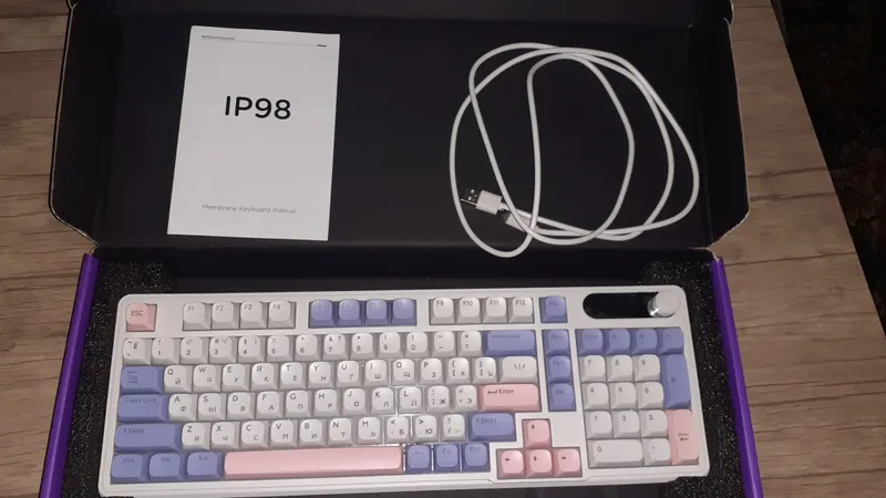 Компьютерная клавиатура IP98-RU 3 Компьютерная клавиатура IP98-RU 3
