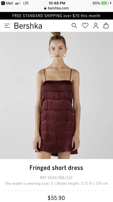 Новое платье Bershka 1