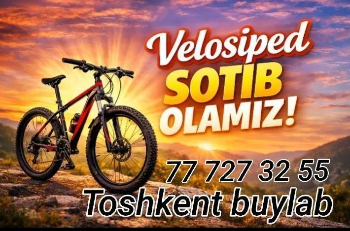 Velosiped sotib olamiz