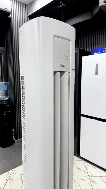 Колонный кондиционер Midea с искуственным интелектом. Kondisaner kansa — фото 1