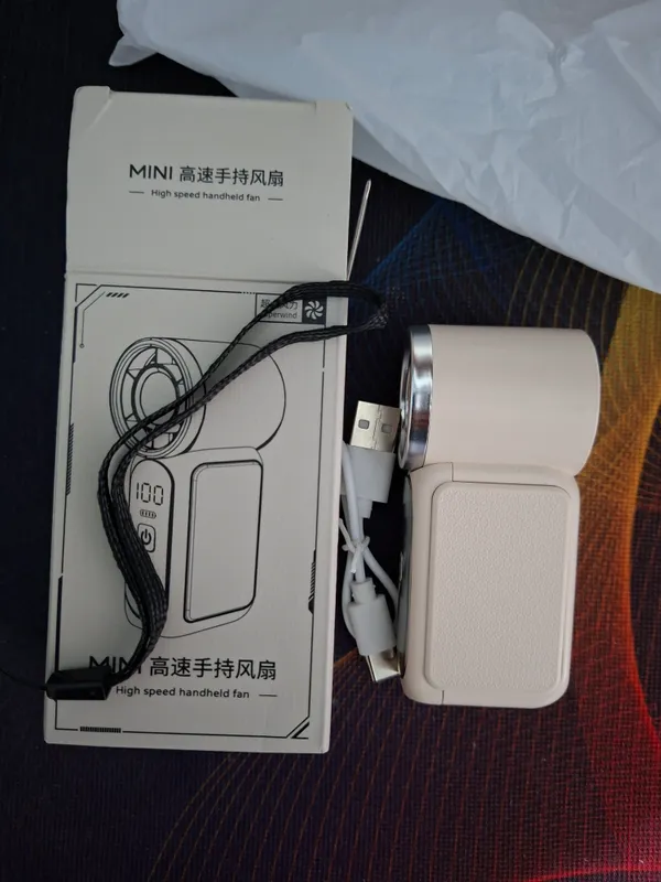 мини вентилятор фен mini fen — фото 2