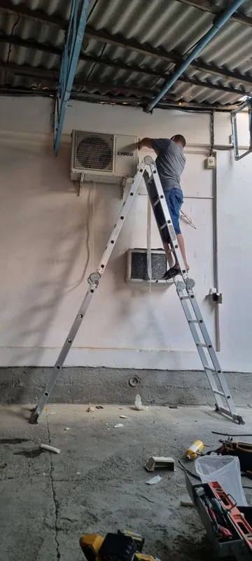 Установка Кондиционера Заправка Фреона — фото 2