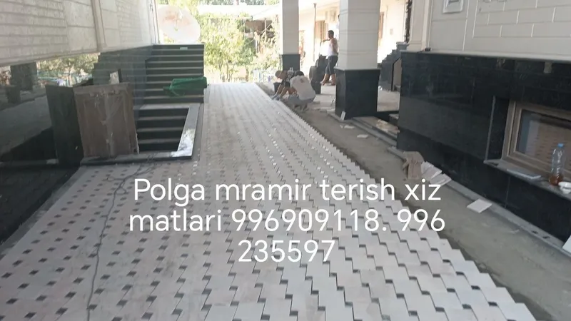 Mramir kafel Granit brchatka sokil ishlari pol ishlari — фото 4