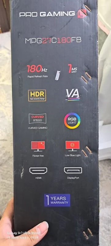 Монитор Pro Gaming 27 180Hz 7 Монитор Pro Gaming 27 180Hz 7