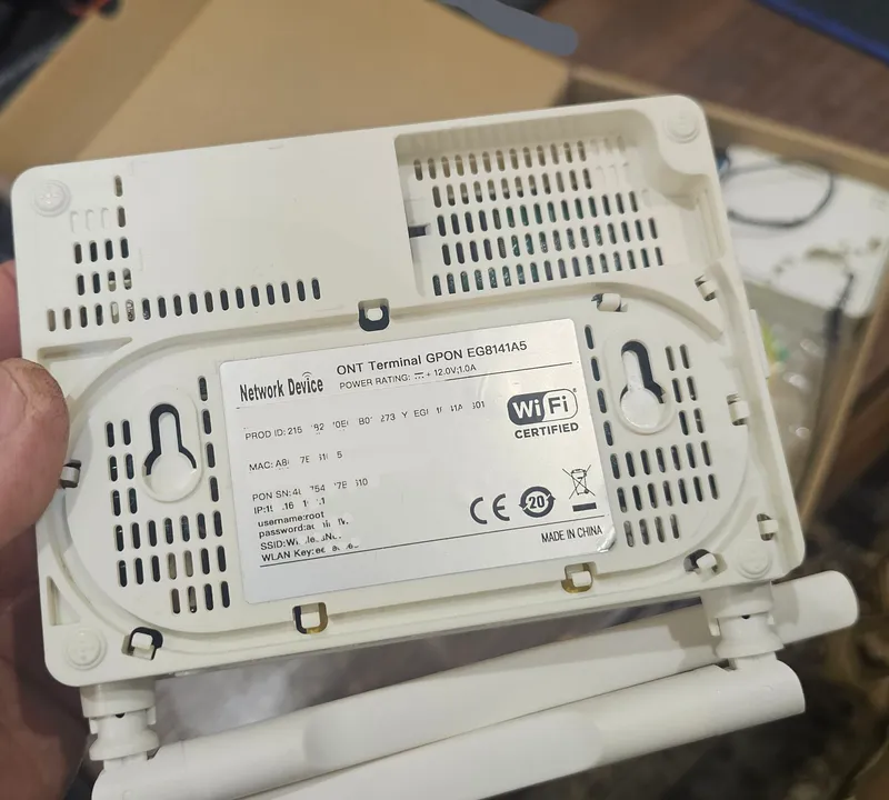 Yangi optik WiFi router Gpon EG8141A5 4