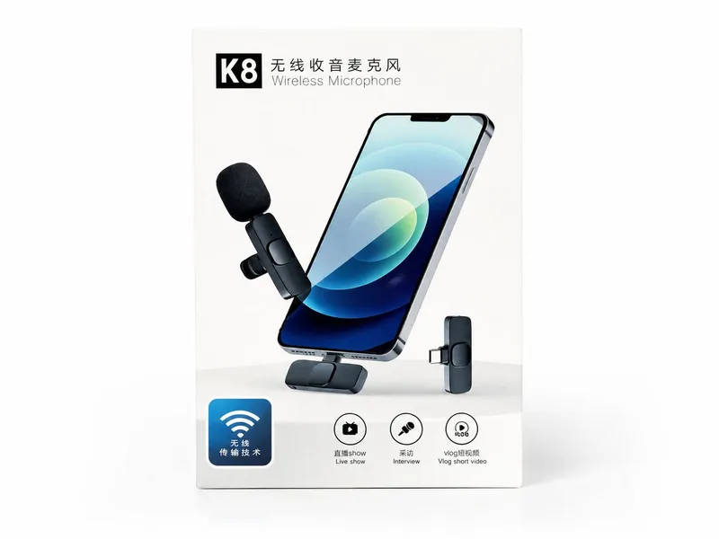 K8 — Simsiz petlichka mikrofon K8 — Simsiz petlichka mikrofon