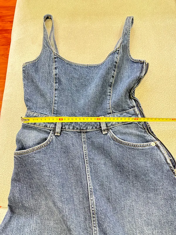 Сарафан джинсовый ZARA — фото 1