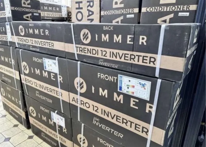 Турецский кондиционер от фирмы Immer Ziffler 9 konditsyoner 1