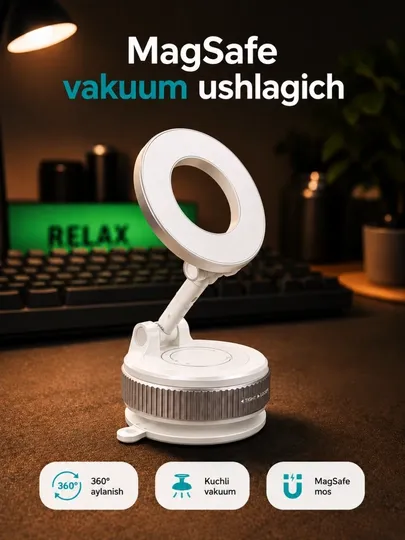 MagSafe vakuumli telefon ushlagichi 6 MagSafe vakuumli telefon ushlagichi 6