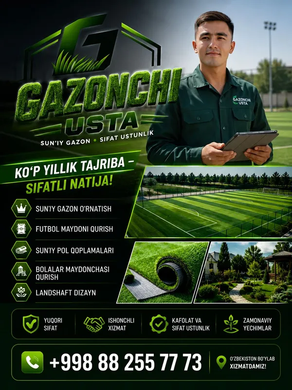GRANULA SOTILADI FUTBOL MAYDONLARI UCHUN SIFATLI — фото 2