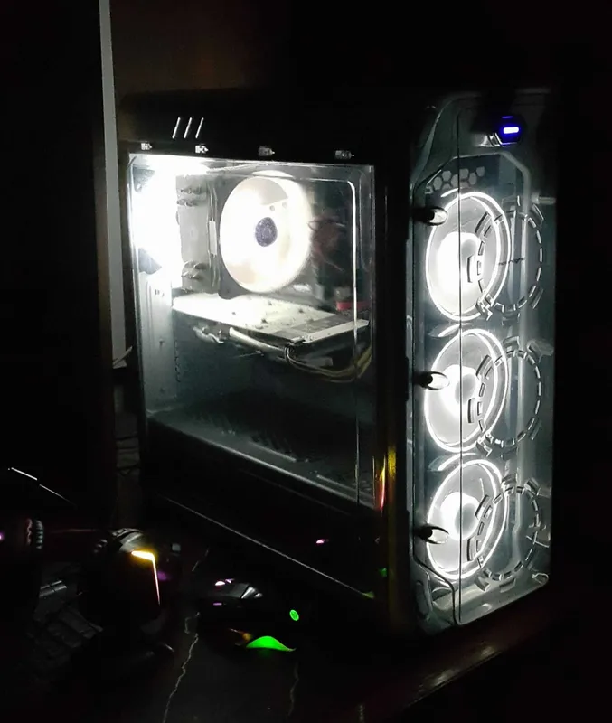 Пустой корпус GameMAX "MoonLight" White — фото 1