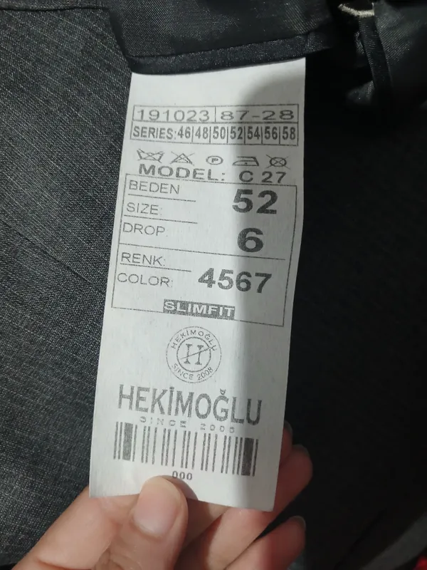 bir marta kiyilgan kuyov kastyum shim — фото 3