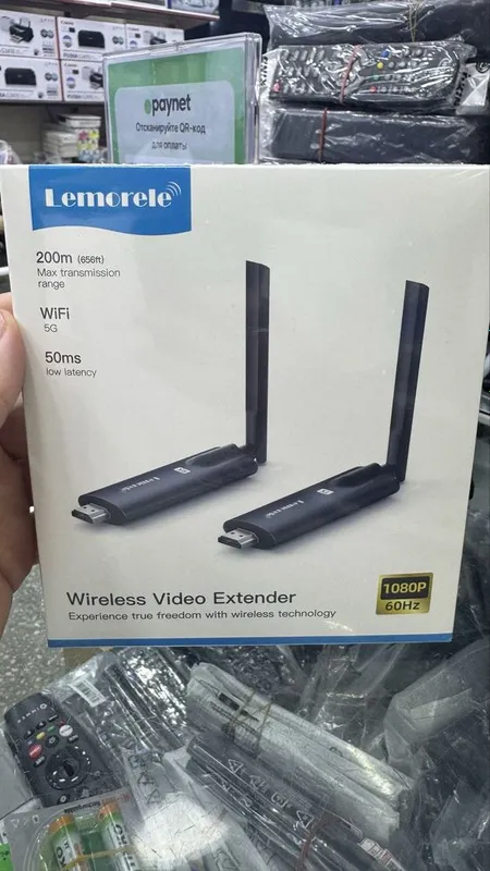 Lemorele Hdmi extender 200m wifi 5g