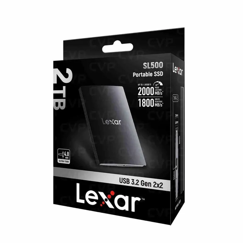 Портативный SSD Lexar SL500 1TB / 2TB new 4