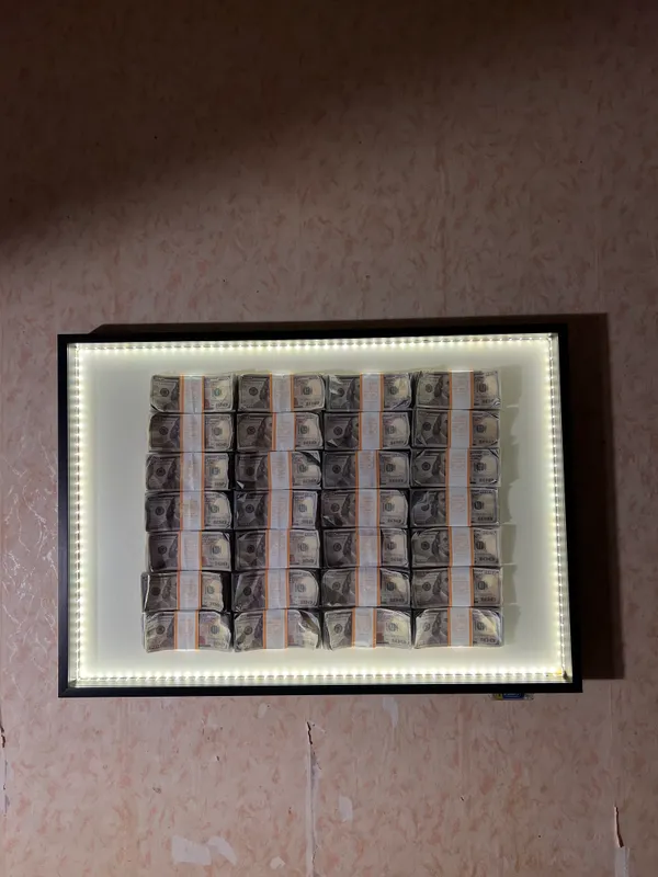Картина с деньгами | идеальный подарок MoneyArt — фото 2