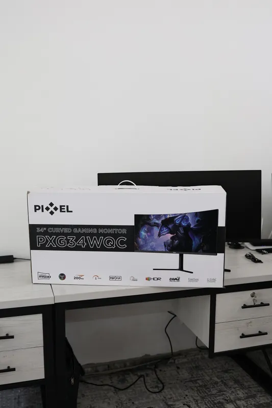 Pixel 34" Curved Gaming Monitor | WQHD (2560×1440) 6