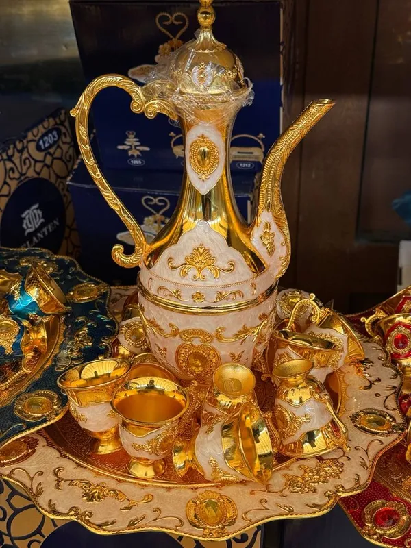 Чайный сервиз или набор для воды Зам-Зам "Luxe Ornament". — фото 4