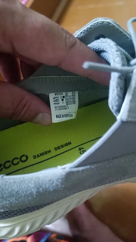 ECCO оригинал, мужские кроссовки, размер 45, Made in Portugal 3 ECCO оригинал, мужские кроссовки, размер 45, Made in Portugal 3