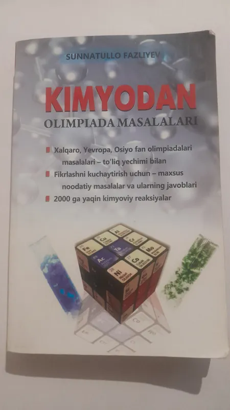 kimyo olimpiada masalalari