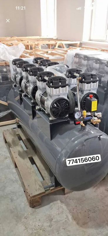 Безшумный воздушный компрессор SAAB 150L air compressor kompessor saab — фото 3
