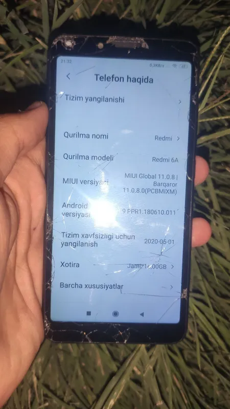 Redmi 6a holati yahshi Redmi 6a holati yahshi