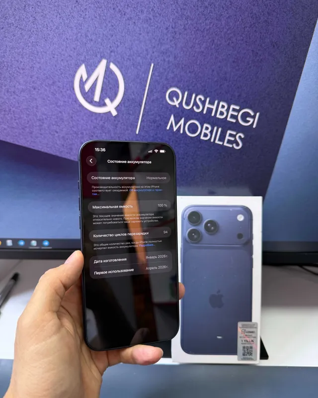 Как новый! iPhone 17 Pro Max 256GB, SIM + eSIM, коробка, док-станция, USB, новый* 2 Как новый! iPhone 17 Pro Max 256GB, SIM + eSIM, коробка, док-станция, USB, новый* 2