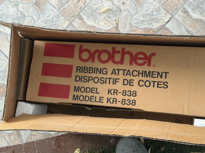 Brother ribbing attachment — фото 1