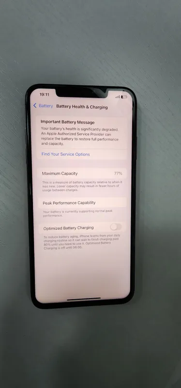 iphone Xs Max LL/A 256GB Bat 77% Face yoq aybi shu 6