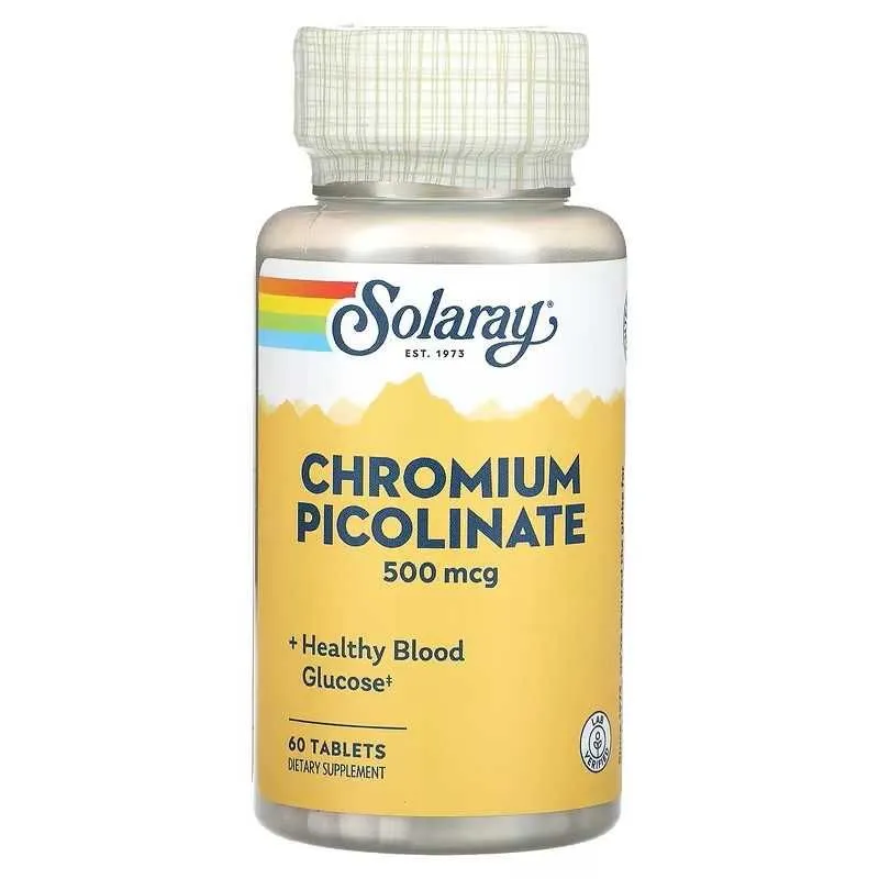 Solaray Chromium Picolinate Пиколинат хрома xrom pikolinat хром — фото 3