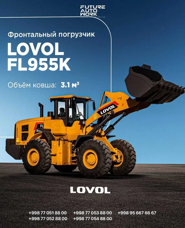 NASIYA SAVDO LOVOL FL955K frontal yuklagichi APPARAT