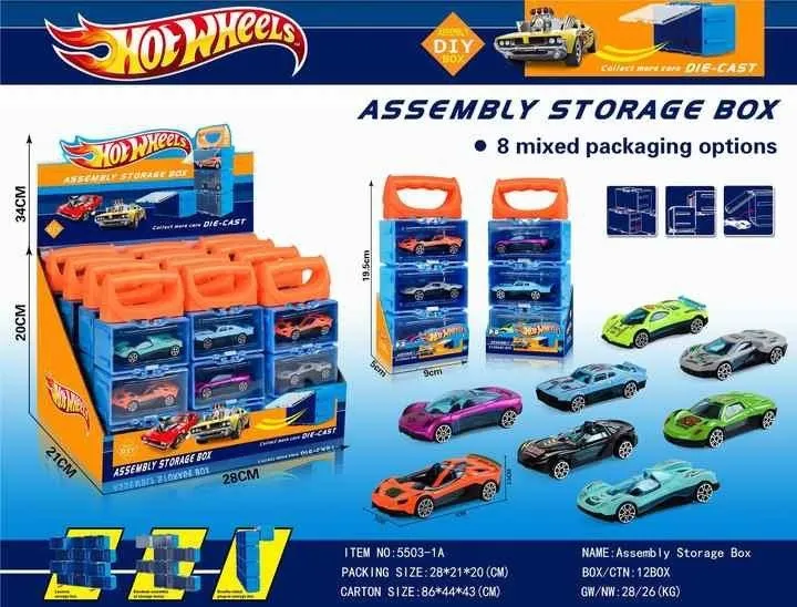 Hot wheels трек и машинки хот вилс 4 штук 4