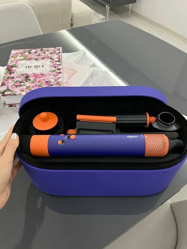 Dyson Airwrap Vinca Blue HS08 — стиль, забота и идеальная укладка — фото 3