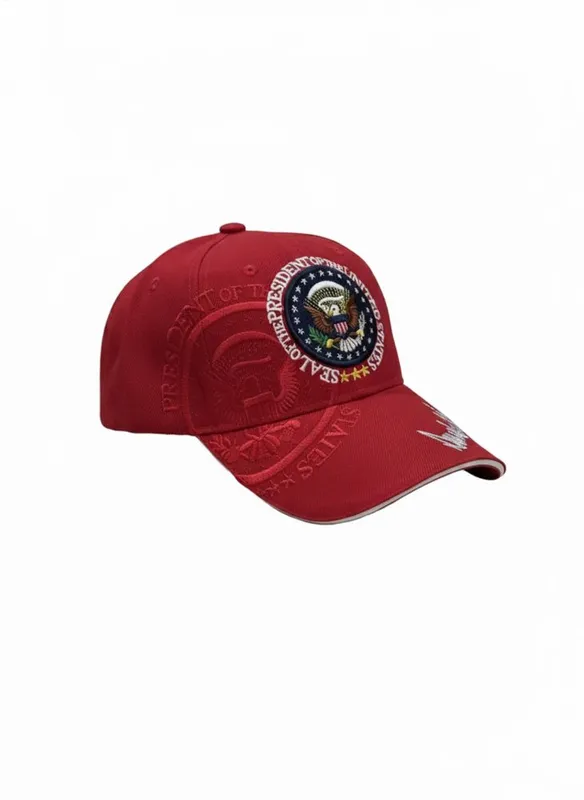 Красная кепка Seal of the President of the United States из США — фото 2