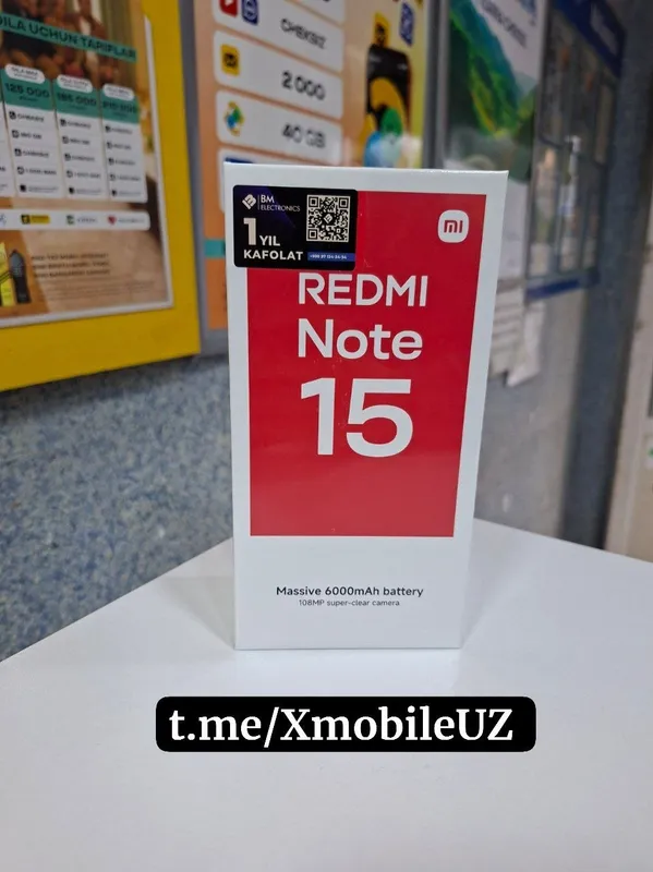 Redmi Note 15 6+2/128GB Redmi Note 15 6+2/128GB