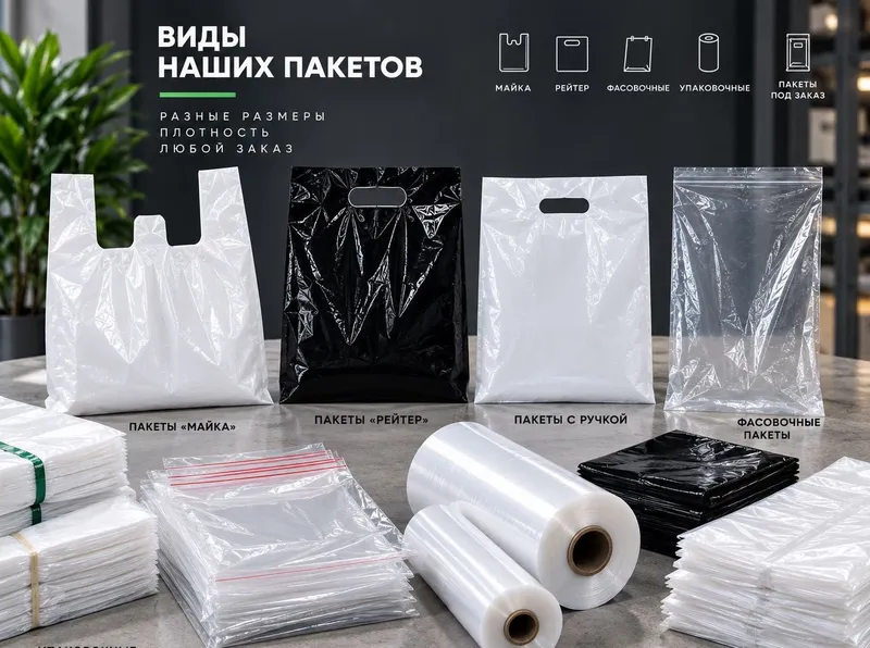 Mayka paket / Reyter paketlar / Пакеты майка оптом 3