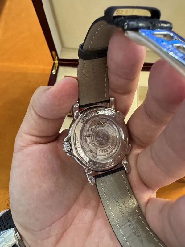 Оригинал Ulysse Nardin Dual time швейцарские 3 Оригинал Ulysse Nardin Dual time швейцарские 3