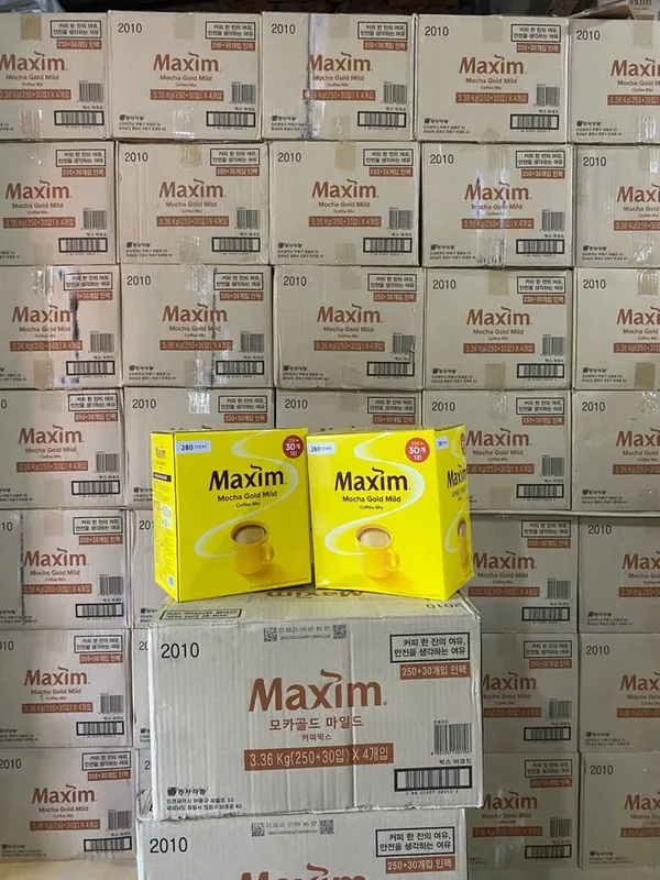 Maxim coffee 3в1 | Кофе Maxim | Корейский кофе | Maxim Mocha Gold Mild 3