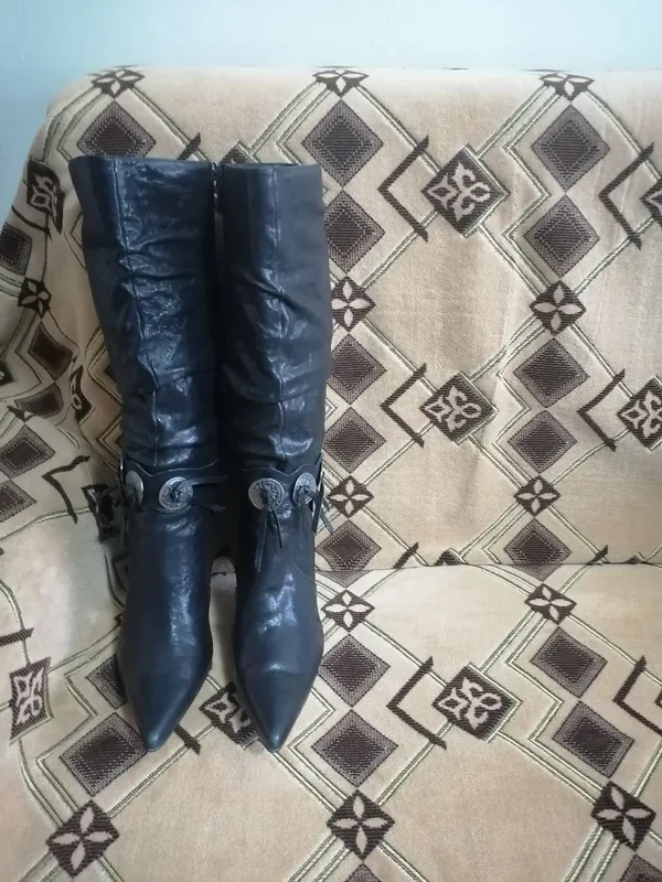 кажанные сапоги
