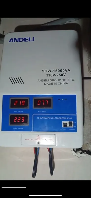 15 kVA devorga ilinadigan stabilizator | Uy va ofis uchun — фото 6
